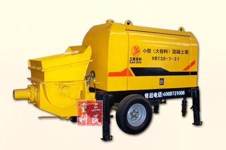 混凝土输送泵，小东沟隧道施工纪实篇