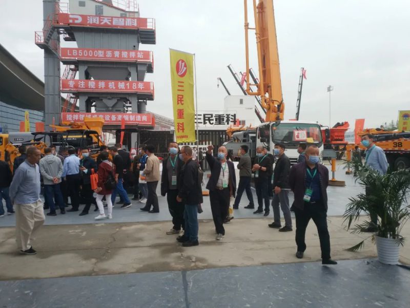 2021·长沙国际工程机械展，三民重科参展第三天